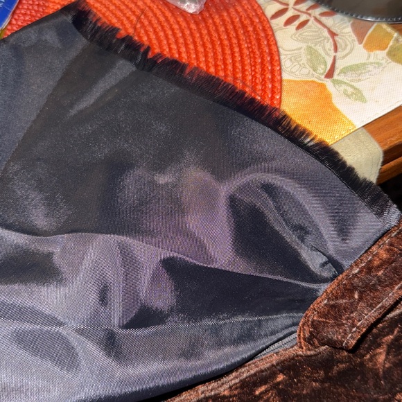 Crushed velvet Kate Spade tote - Picture 3 of 3